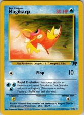 Magikarp Team Rocket 47/82 Unlimited LP/NM on eBay