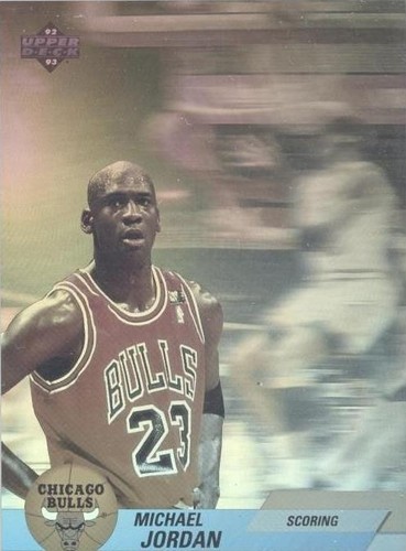MICHAEL JORDAN Hologram 1992/93 Upper Deck #AW1 Basketball Card