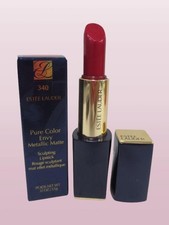 ESTEE LAUDER PURE COLOR ENVY METALLIC MATTE SCULPTING LIPSTICK 340 RIVETED NWB