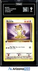 Pokemon 1999 Meowth 56/64 1st Edition Jungle TAG 9