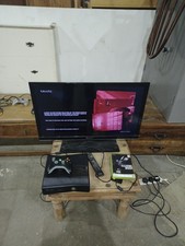 Xbox 360 S Console Black Model 1439 Tested and Working