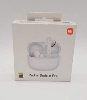 XIAOMI Redmi Buds 6 Pro White - 36h Akkulaufzei,B-Ware,Neuwertig