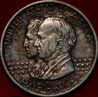 1921 Alabama Silver Commemorative Half Dollar
