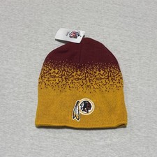 NFL Team Apparel Washington Redskins Beanie with Logo