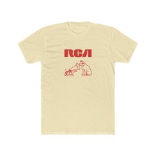 Retro Hi-Fi Dog Listening to Phonograph | Classic RCA - Inspired Tee