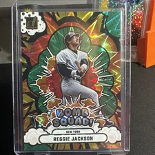 REGGIE JACKSON 2025 Panini Donruss BOMB SQUAD GREEN XPlosion /25 SSP Yankees