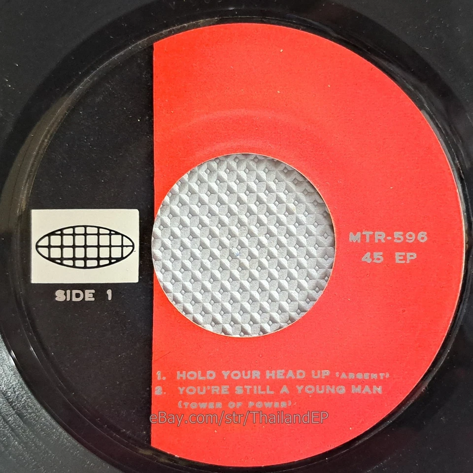 ARGENT  /TOWER OF POWER /THE JACKSON 5 /THE ISLEY BROTHERS THAI EP 7" THAILAND - Image 4 of 4
