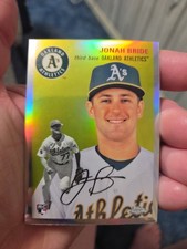 2023 Topps Chrome Platinum Anniversary Refractor Jonah Bride #63 