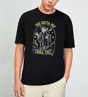 It's Always Sunny Gotta Pay The Troll Toll Illustration TV T-Shirt Size S-4XL