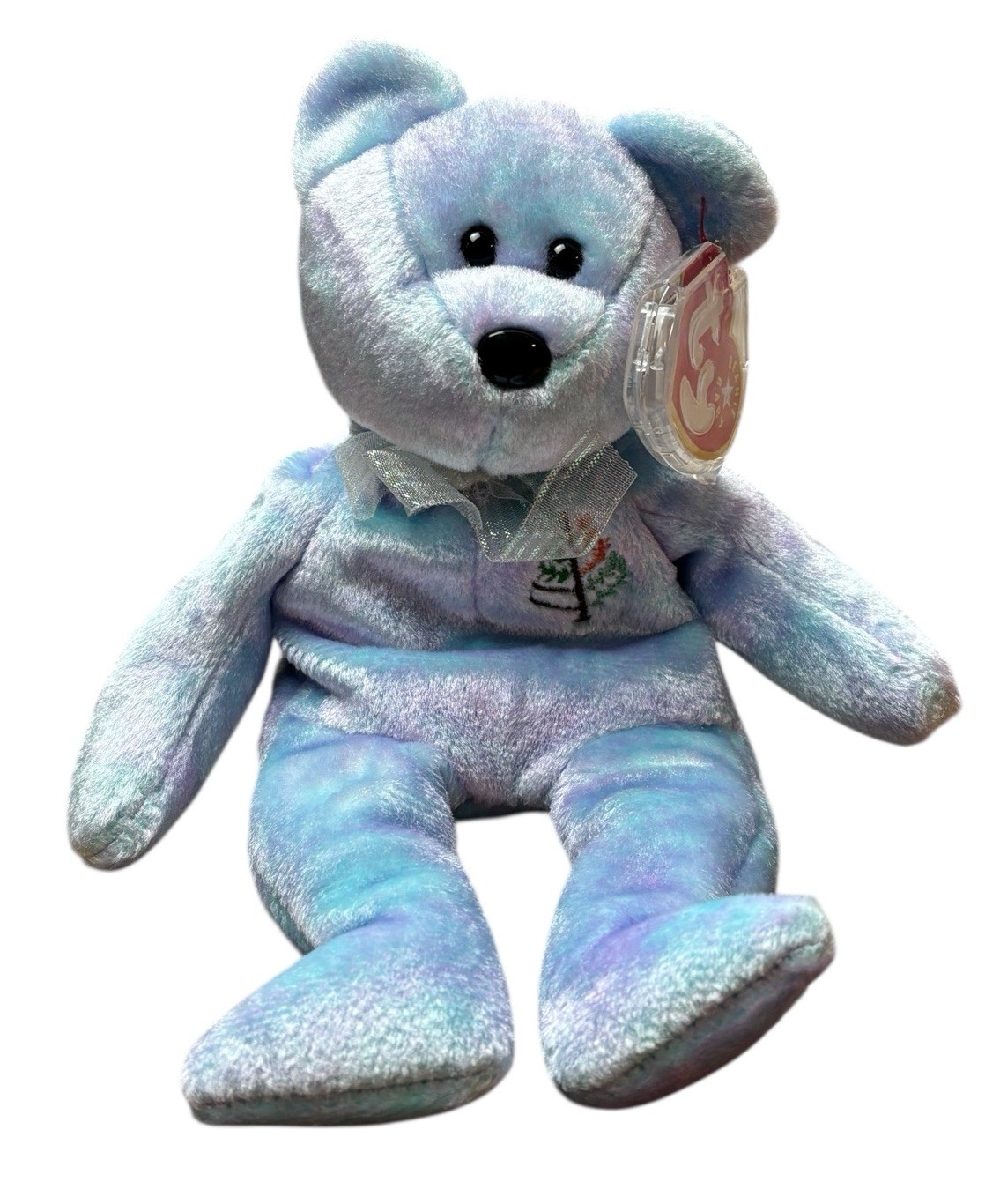 Ty Beanie Baby Issy the Bear Four Seasons Hotel Singapore In Memory Chris Sharp