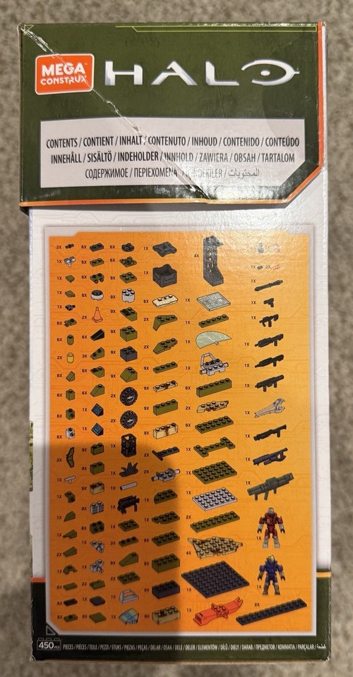 Mega Construx Halo Infinite Building Box GPT03 – 450 Pezzi – Edizione Limitata – Nuovo