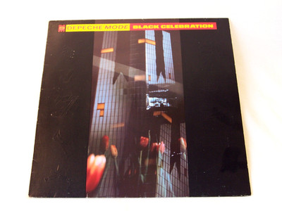 Depeche Mode / Black Celebration, LP-Mute 1986, grau/grey Vinyl, LP M-, Cov. VG