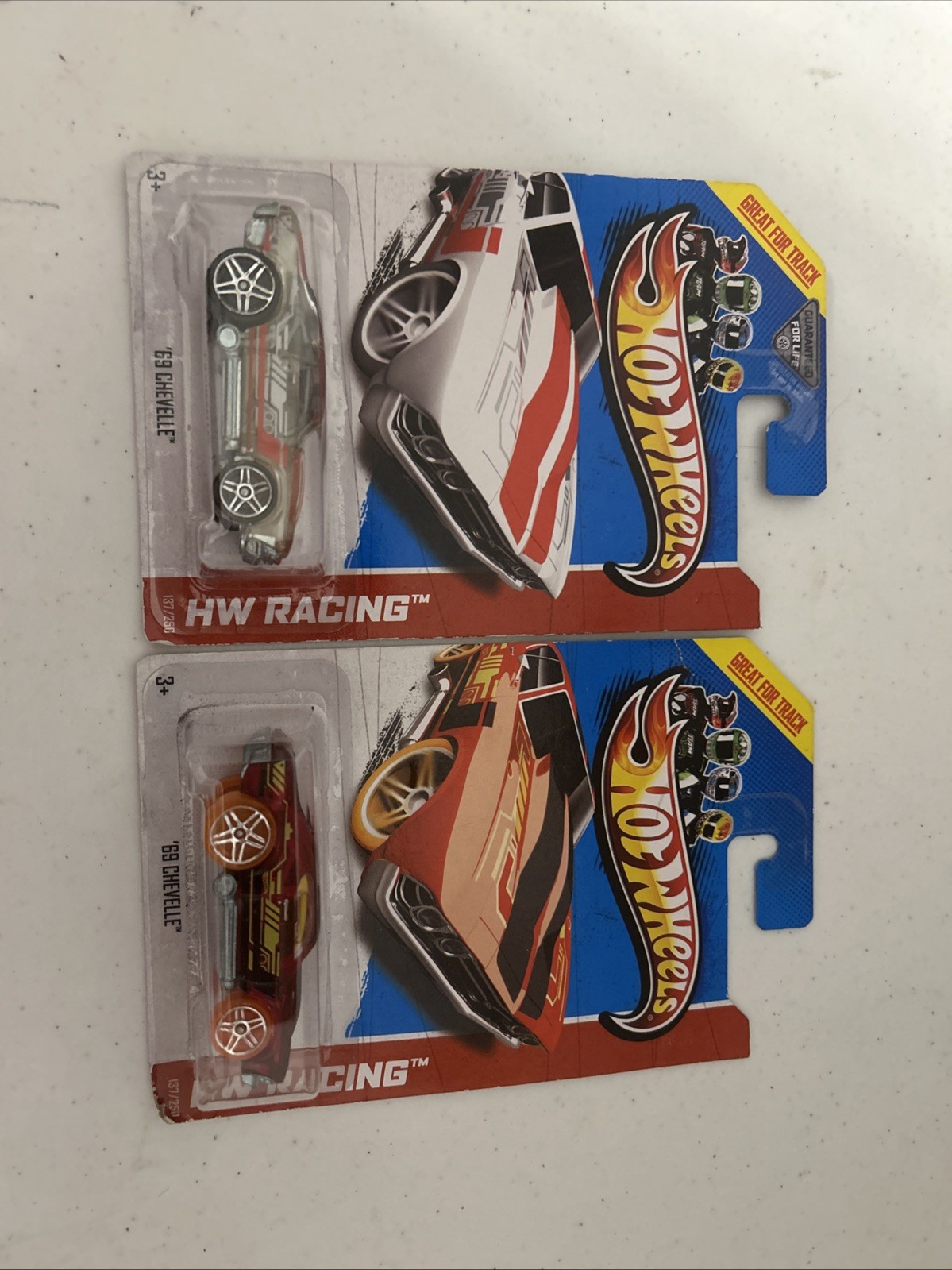 Hot Wheels 2013 HW Racing '69 Chevelle #137/250 Lot Of 2