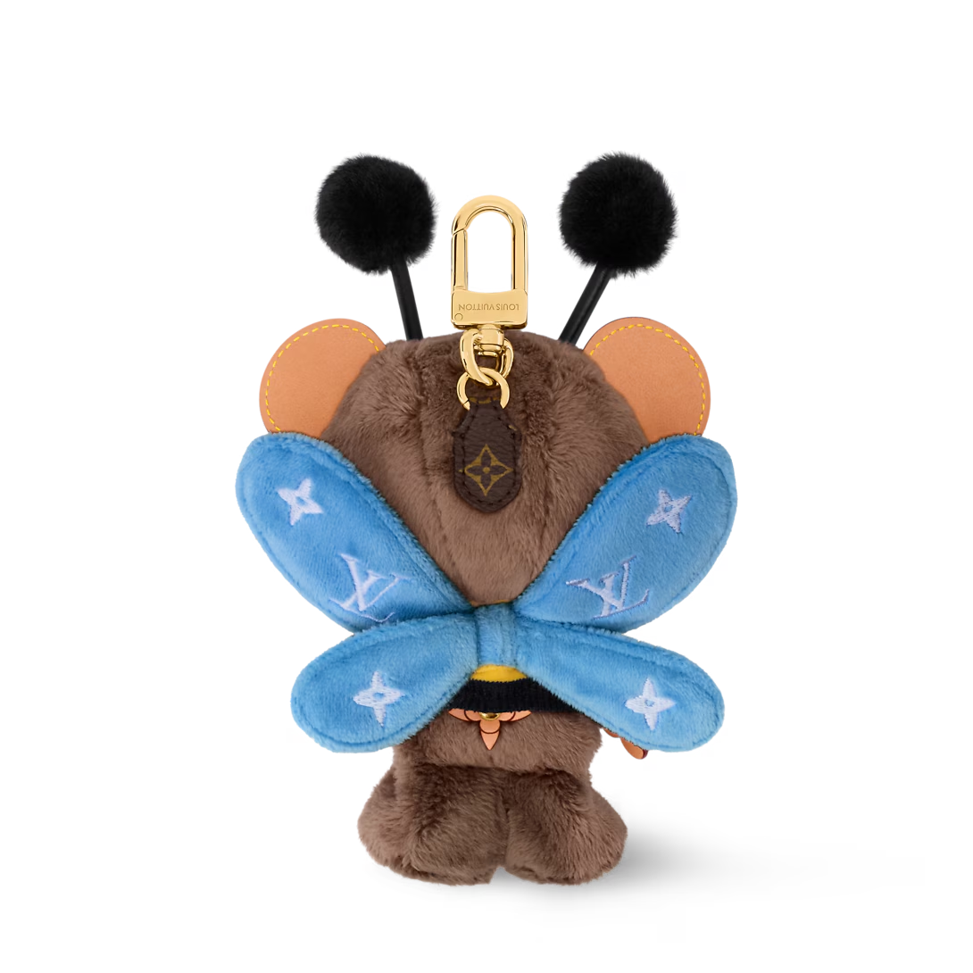 NEW Louis Vuitton Monogram Louis Bear Bee Bag Charm M03573