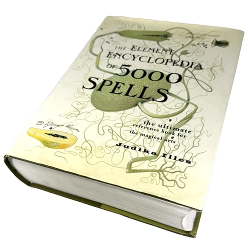 The Element Encyclopedia of 5000 Spells 1108 Page Hardcover Page Book Witchcraft