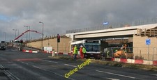 Photo 6x4 Roadworks on Bankhead Drive Sighthill/NT1971 The road works se c2013