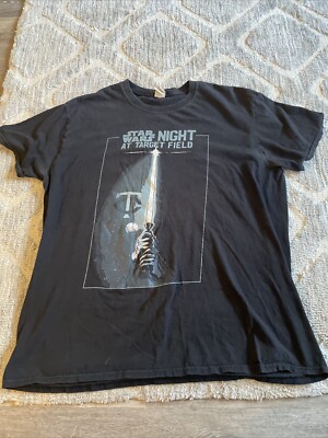 Star Wars Night At Target Field MINNESOTA TWINS SGA Black T-shirt