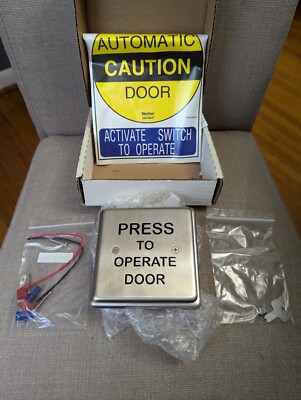 Norton 501 Series Push Button Operator Door Opener Switch