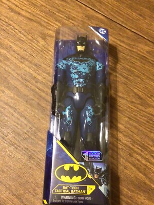 Batman First Edition 12" Blue Camo – Action Figure Spin Master 2020, Da 3 Anni