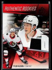 2023-24 SP Game Used Jerseys Tyler Kleven RC #264