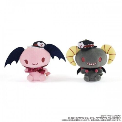 NEW Sanrio Lloromannic Berry and Cherry Mascot Keychain 2 set 12cm