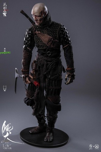 New JPT Design × POP COSTUME Myriads of Face NINJA Silent Hound 1/6 Figure Stock - Picture 17 of 17