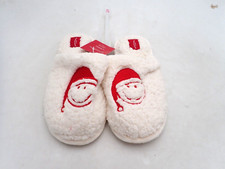 Wondershop Santa Happy Face Comfy Slippers size M 7-8 New