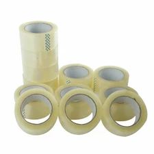 36 Rolls Clear Packing Packaging Carton Sealing Tape 2 Mil Thick 2x110 Yards
