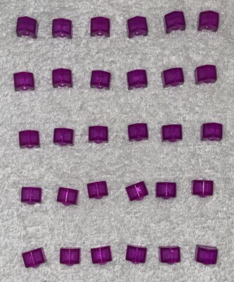 Vtg Monopoly Barbie Boutique Ed. 2007 Replacement Pc 30 Purple Boutique Pieces