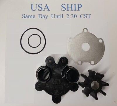 Repair kit for Mercruiser Bravo Raw Water Pump 46-807151A9 807151A12 W/ Housing