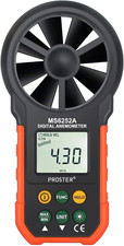 Handheld Digital Anemometer - Portable Wind Speed Meter CFM Meter Wind Gauge Air