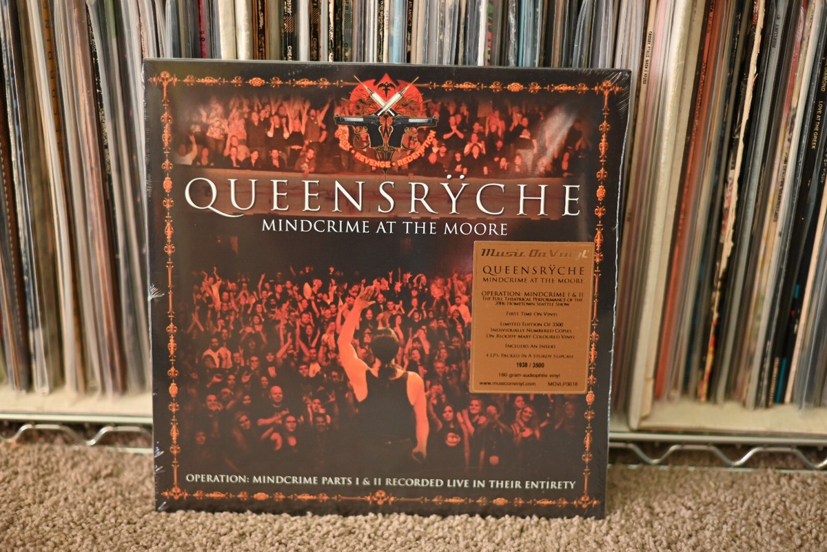 Queensryche Mindcrime at the Moore Live colored vinyl 1938