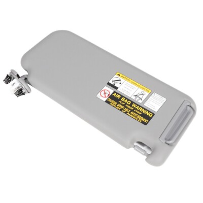 Left Driver Sun Visor For Toyota RAV4 2006-2013 – Gray, With Mirror, Direct Fit (74320-42501-B2)