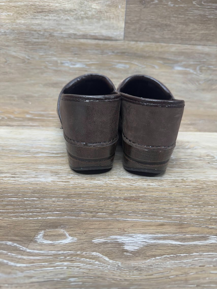 Dansko Patchwork Professional Brown Leather Clog … - image 3