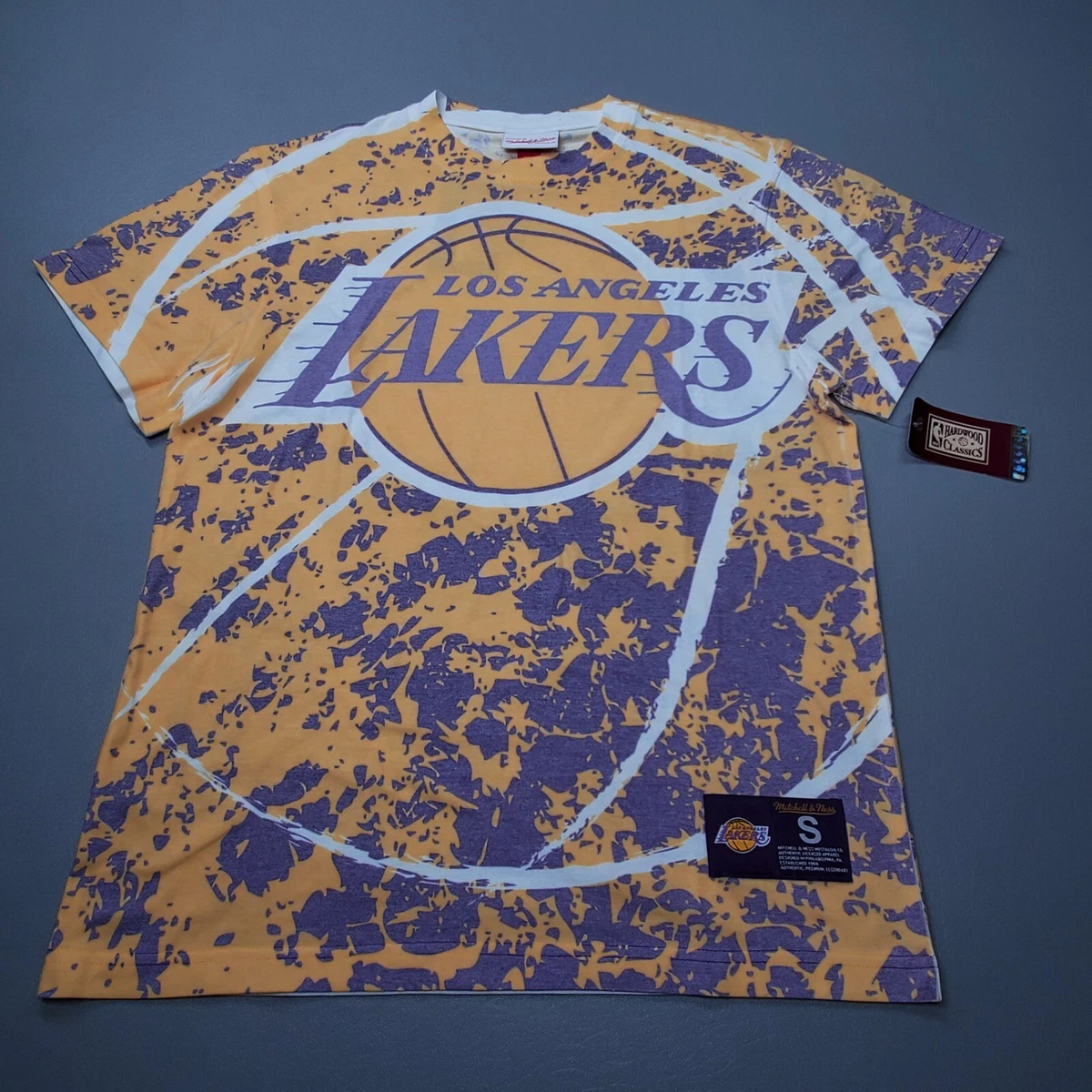 LA Lakers Tie Dye Long Sleeve Tee, Junk Food Clothing