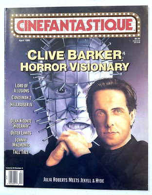 Clive Barker Horror Visionary, Cinefantastique Magazine, Vol 26 No. 3 (Apr 1995)
