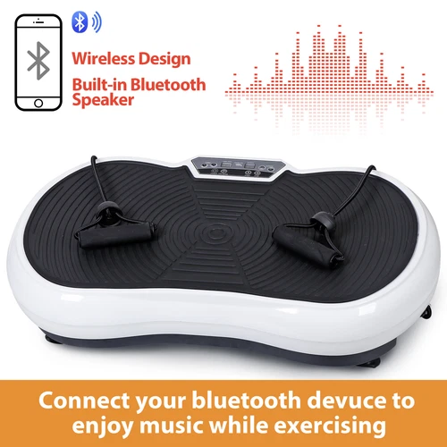 Máquina de Ejercicio Compacta Vibration Plat Todo el Cuerpo con Control Remoto Negro/Blanco/Rojo - Imagen 27 de 32