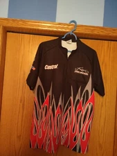 SWEET! Outer Circle Castrol Steel Dreams Racing Crew Jersey Men's M Graphics🔥🏁