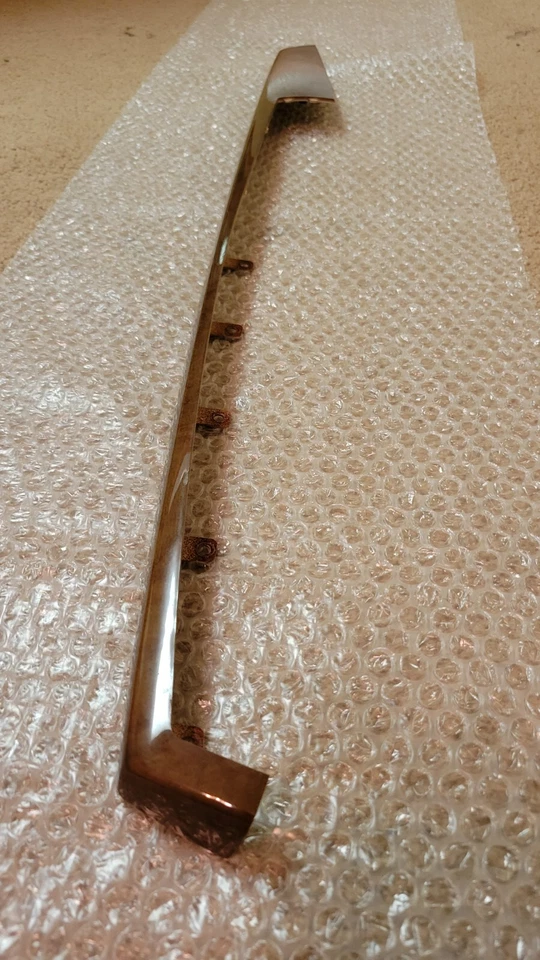 BMW 745li 745i 760li 760i 760i Serie 7 E65 E66 2002-2008 reposabrazos puerta trasera moldura de madera fabricante original Foto 3 de 4