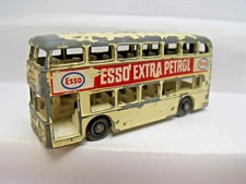 MATCHBOX LESNEY, #74.2?, DAIMLER BUS, "ESSO", USED COND, NO BOX, COMB SHIPPING