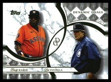 2024 TOPPS DYNAMIC DUALS Baseball DUSTY BAKER/LOU PINIELLA #8