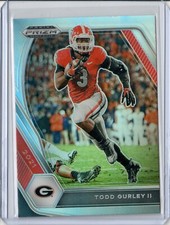 2021 Panini Prizm Draft Picks Todd Gurley II Silver Prizm #85 Collegiate 