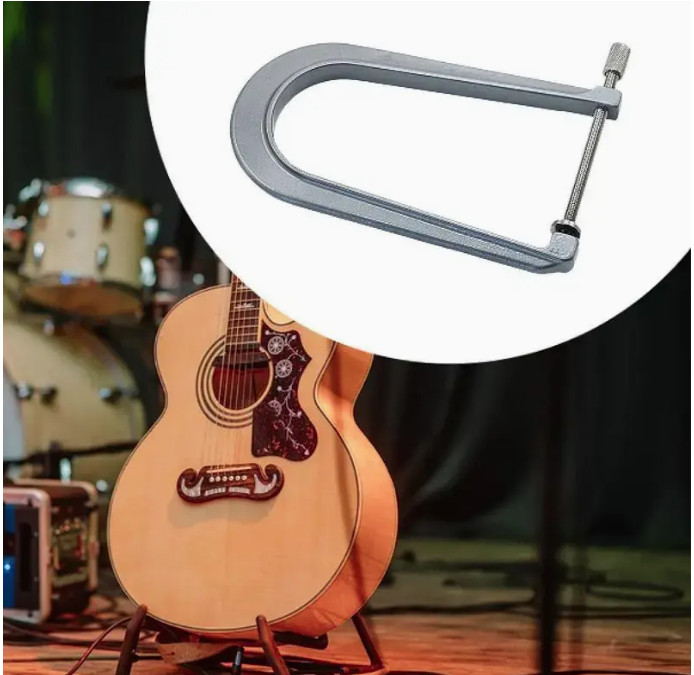 Clip morsetto professionale per il fissaggio del ponte della chitarra foto 5