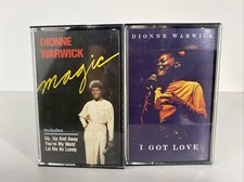 Dionne Warwick Cassette Tape LOT I Got Love Magic Rare Vintage Original