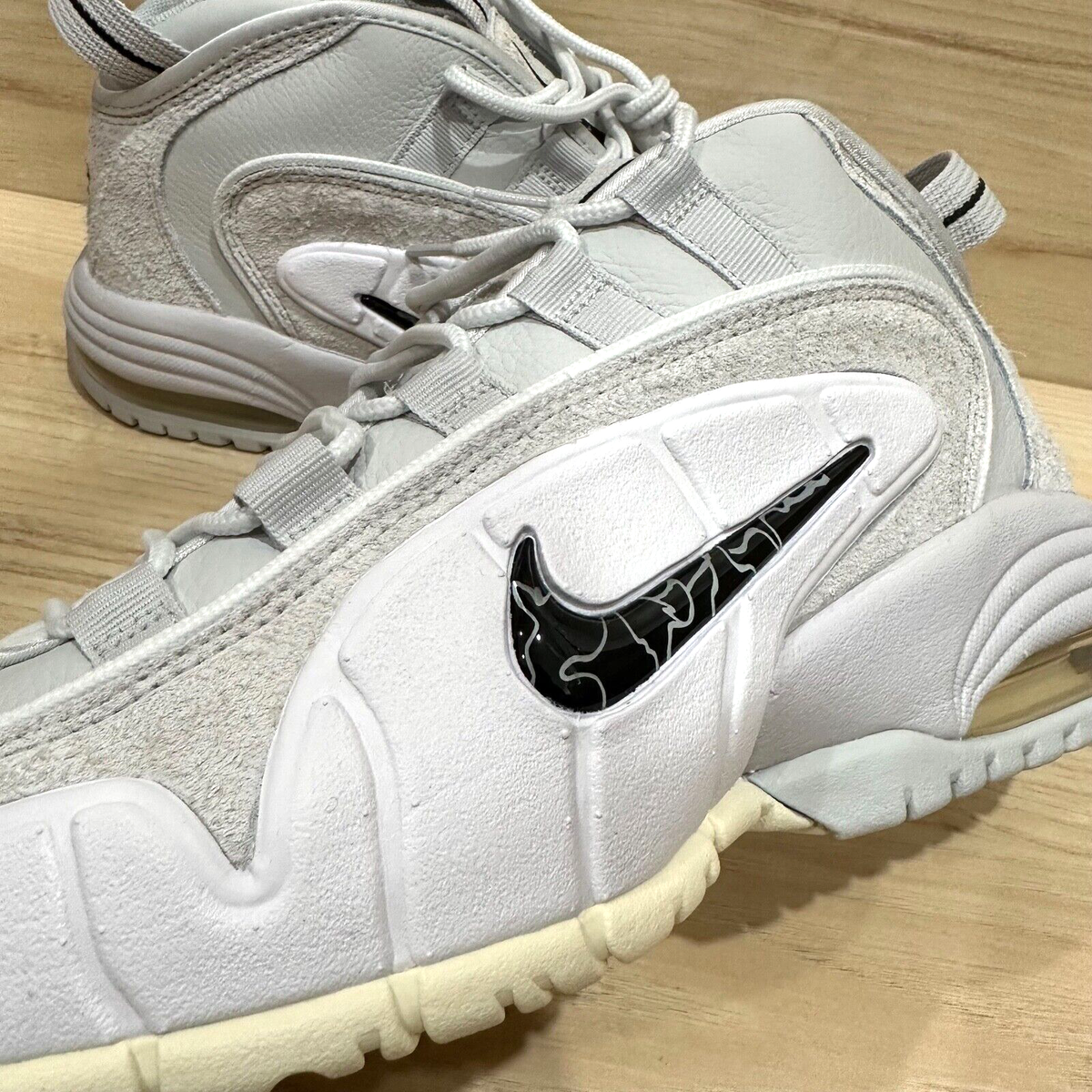 Size 12 Nike Air Max Penny 1 Photon Dust White Sail‎ Mens Shoes DX5801-001 DX5801-001] Mens Nike Air Max Penny 1 PRM  main image 3