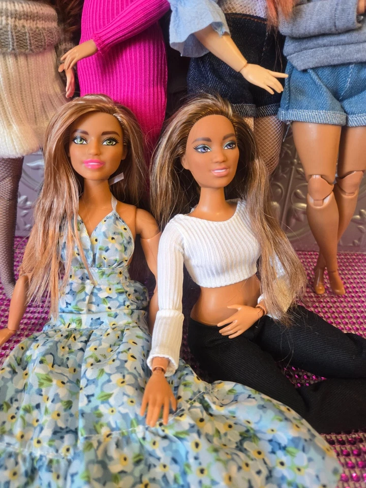 Barbie Curvy Realistic Clothes Made to Move Hybrids~ NO DOLLS #6 Outfit +Bonus  - Image 3 of 4