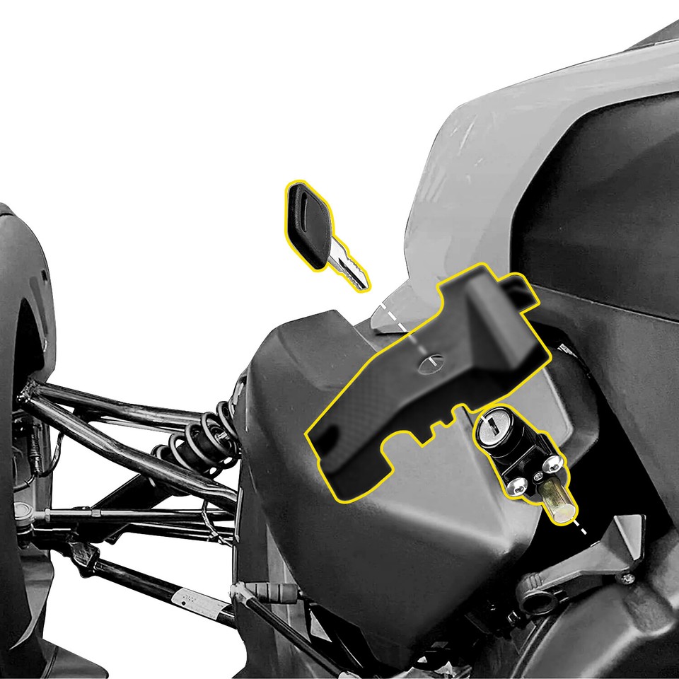 For Can Am Ryker 600 900 20192024 1PCS Lockable Handbrake Lever