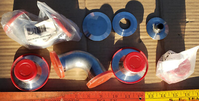 ANCorp KF40 KF50 NW40 Reducer Elbow 90 Degree NW40 NW50 Vacuum Fitting Lot