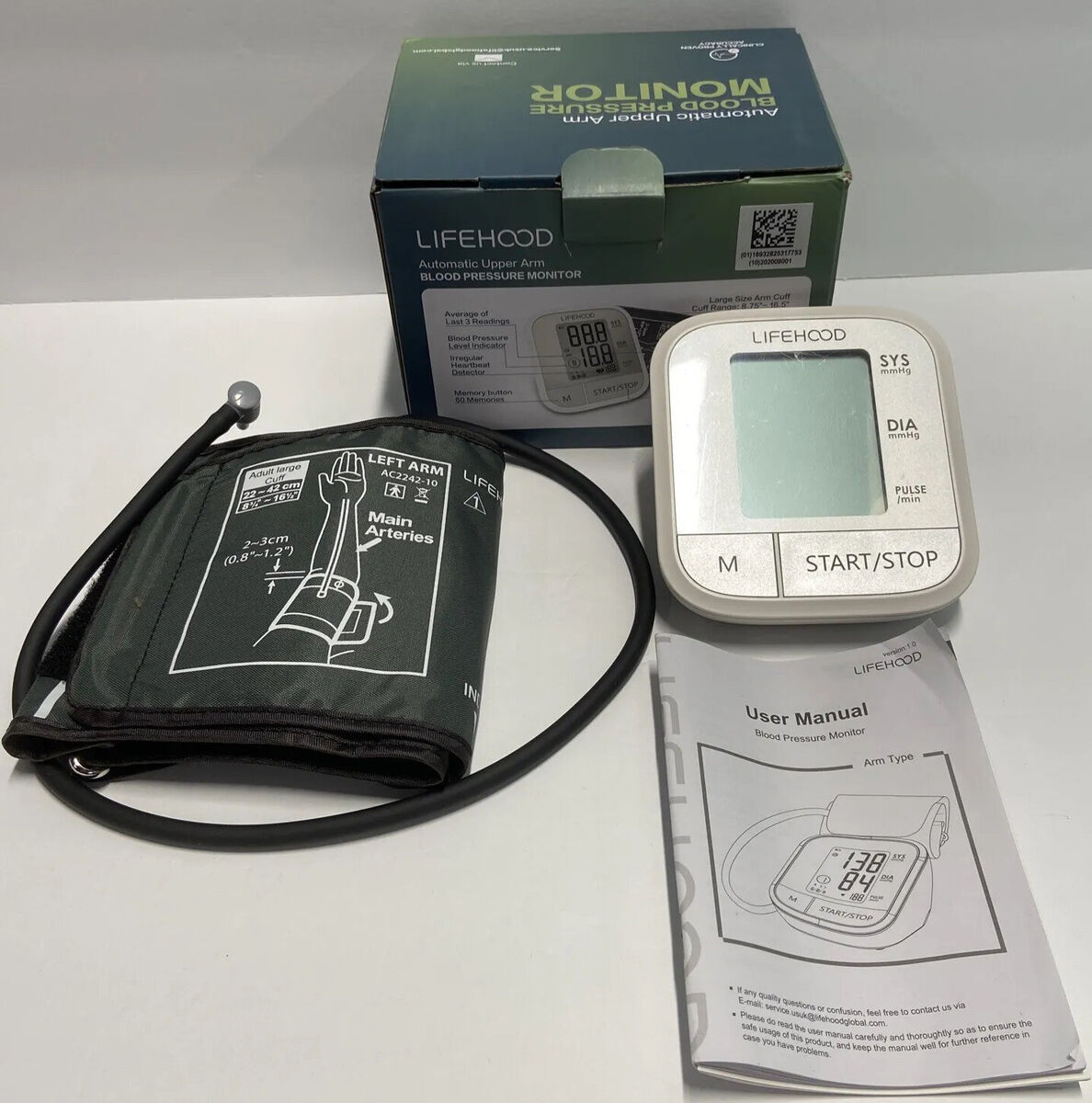 Lifehood~ Blood Pressure Monitor-Clinically Accurate & Fast Reading Monitor