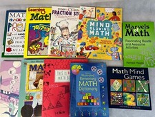 Math Educational Books Grade 4 Home School Textbooks Lot 10
